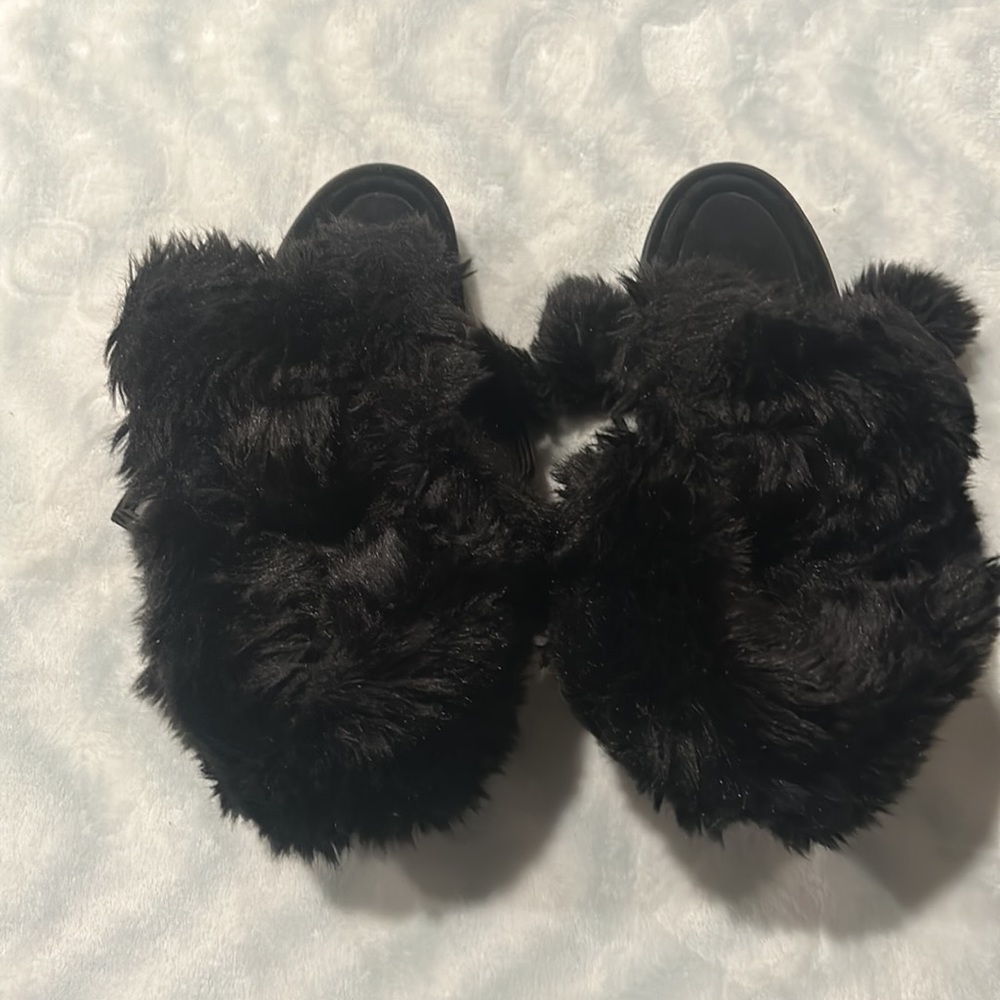 Michael Kors used black boots 8-8 1/2 - Picture 2 of 8